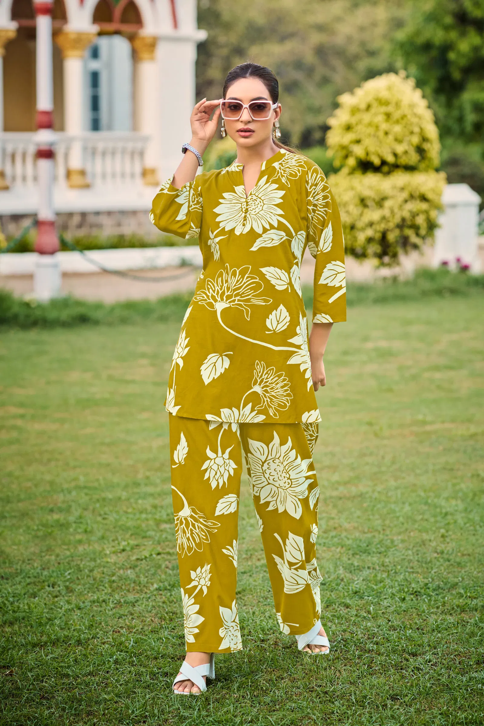 Tips And Tops Fashion Beats Vol 11 Rayon Printed Co Ord Set Wholesale Online